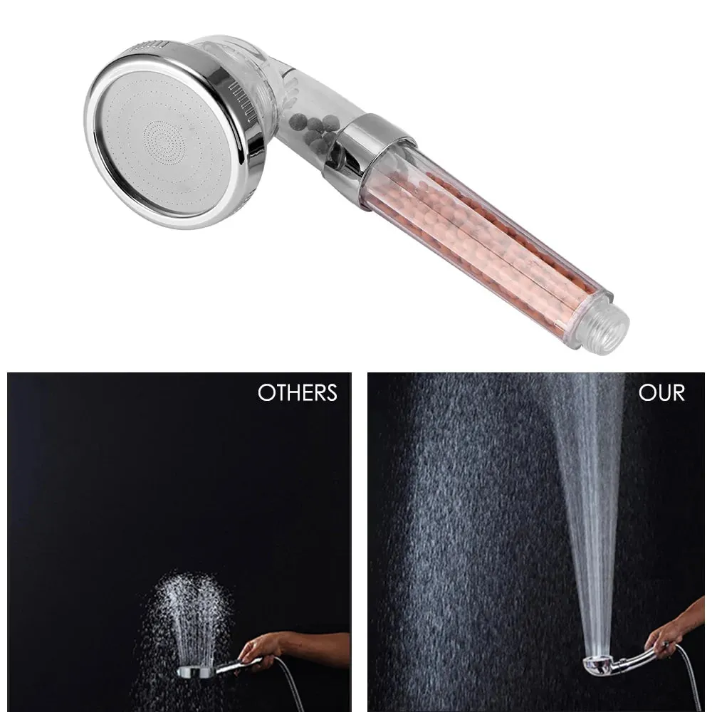 3-way High-Pressure Adjustable Shower