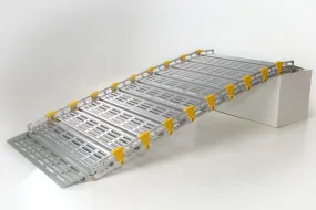 30" Wide Modular Ramp System with Loop End Handrails