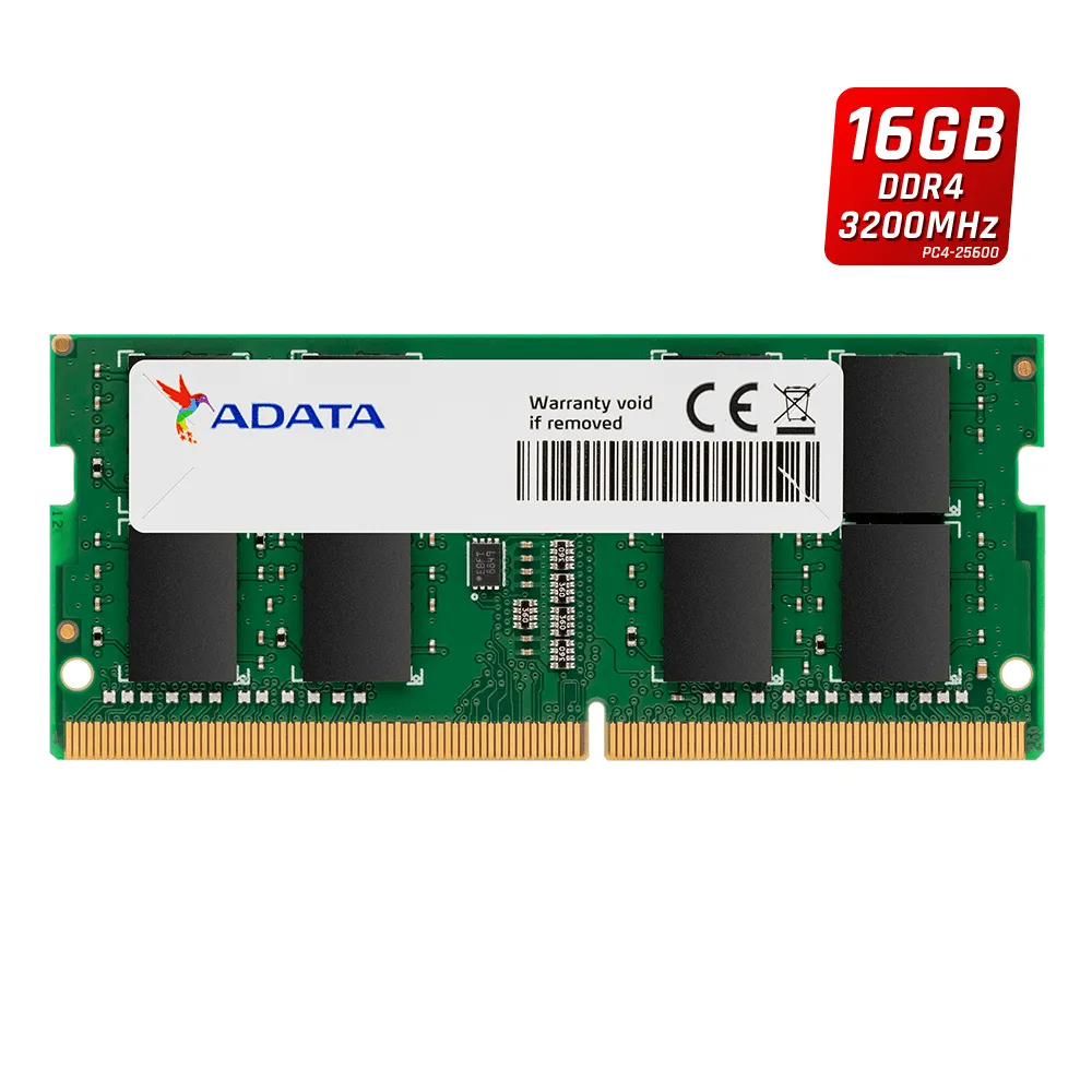 Adata 16GB DDR4 3200MHZ PC4-25600 SO-DIMM Memory AD4S320016G22-SGN