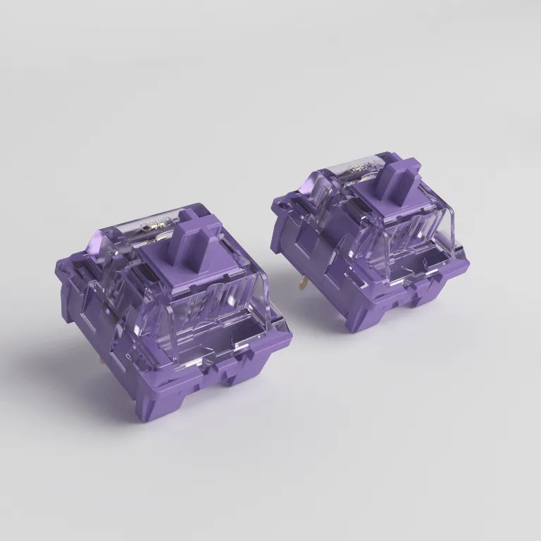 Akko CS Mechanical Switch Keyboard Replacement 45 Pcs (Lavender Purple)