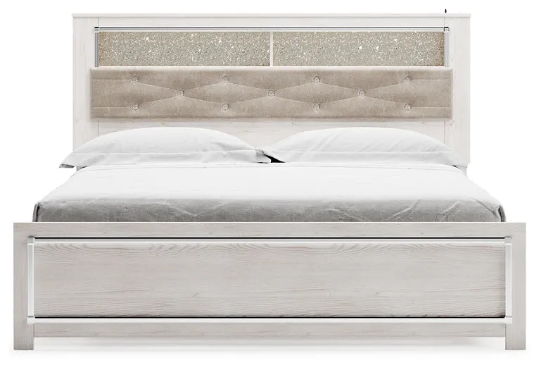 Altyra  Panel Bookcase Bed