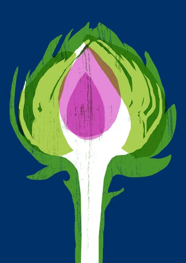 Artichoke Greetings Card