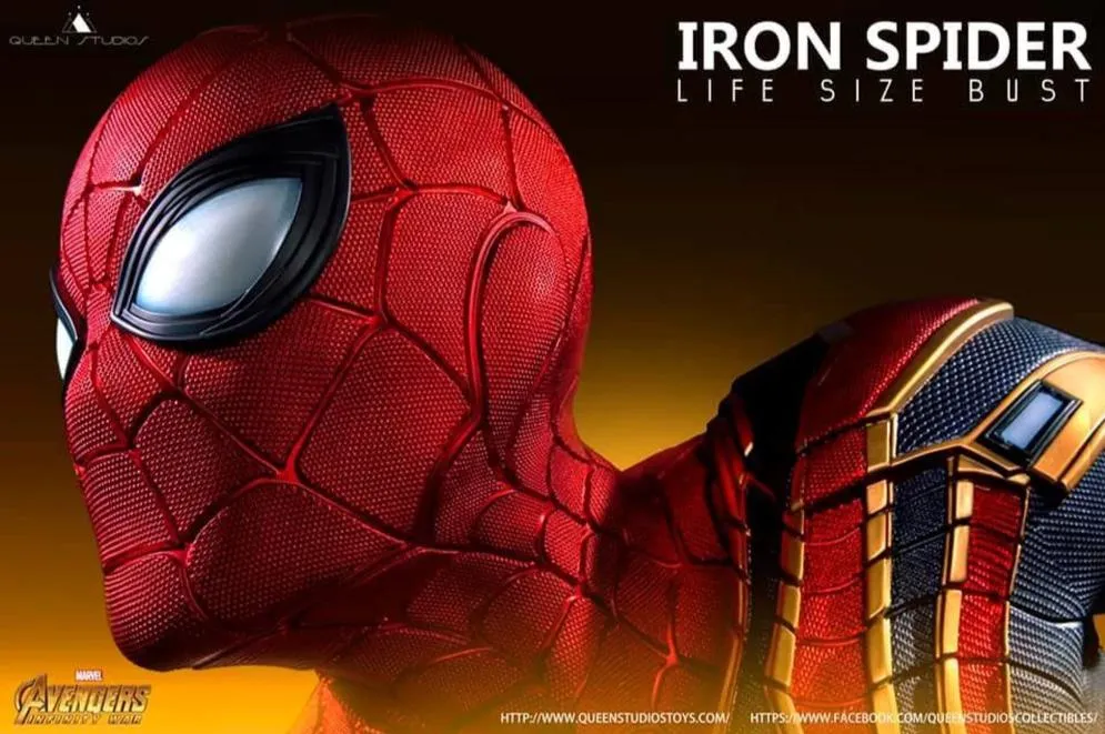 Avengers: Infinity War - Iron Spider 1:1 Scale Life Size Bust