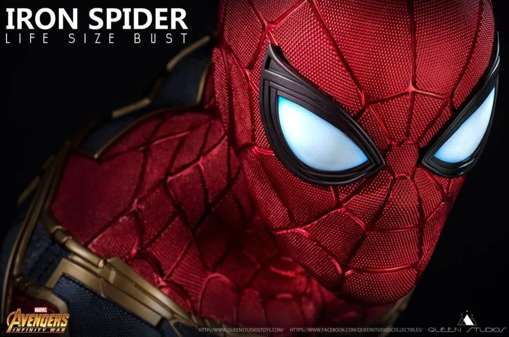 Avengers: Infinity War - Iron Spider 1:1 Scale Life Size Bust