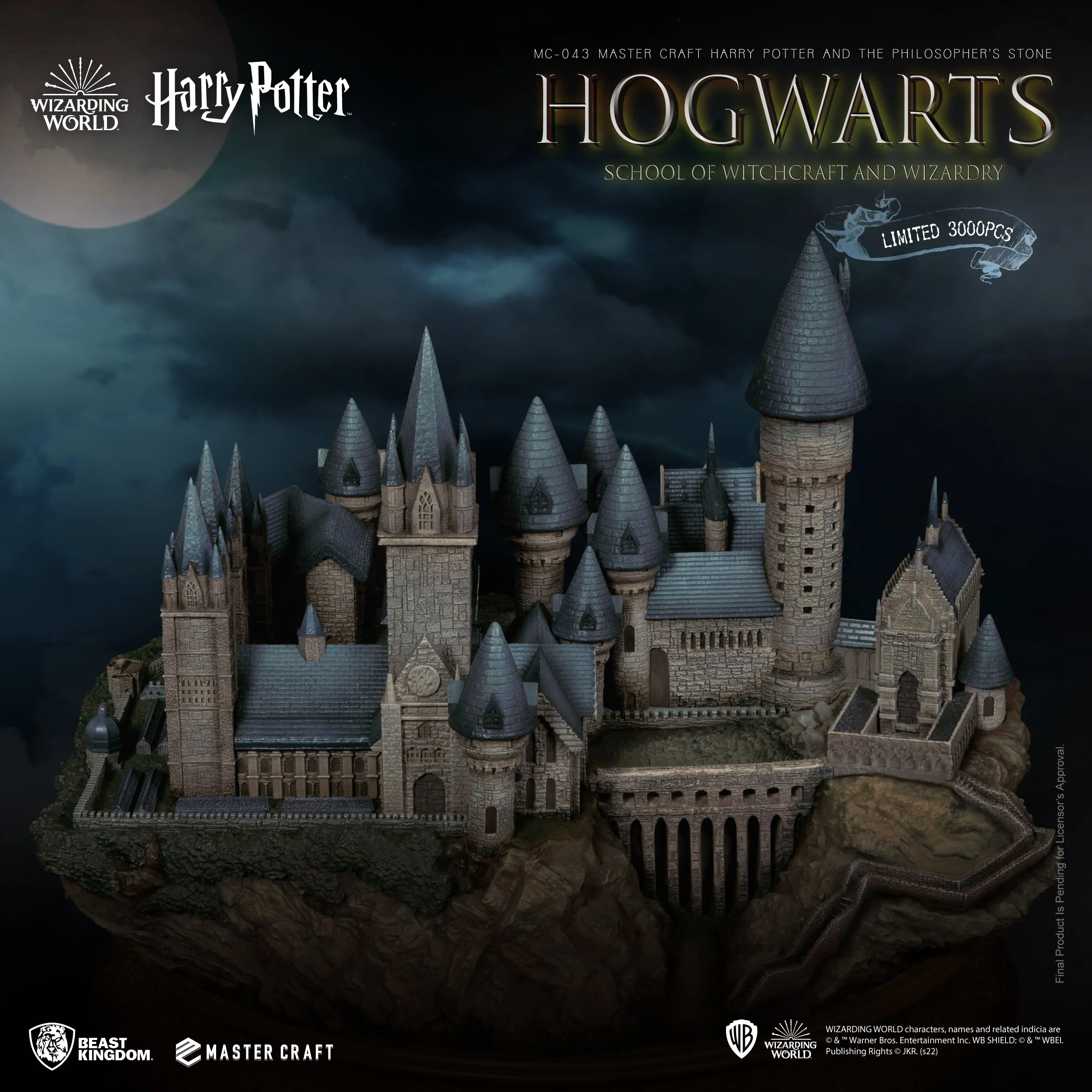 Beast Kingdom MC-043 Harry Potter And The Philosopher's Stone Master Craft Hogwarts School Of Witchcraft And Wizardry 1:4 Scale Master Craft Figure Statue