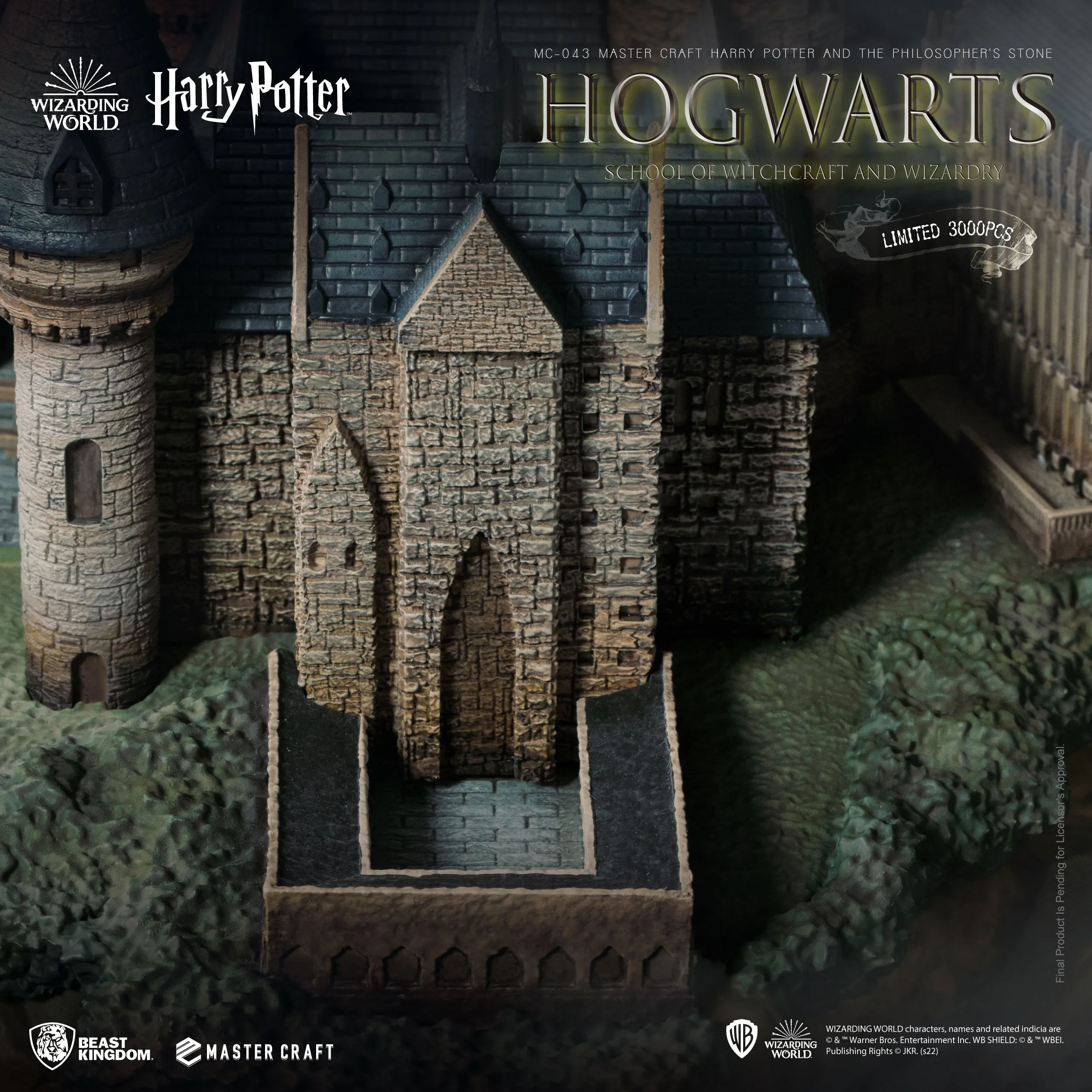 Beast Kingdom MC-043 Harry Potter And The Philosopher's Stone Master Craft Hogwarts School Of Witchcraft And Wizardry 1:4 Scale Master Craft Figure Statue