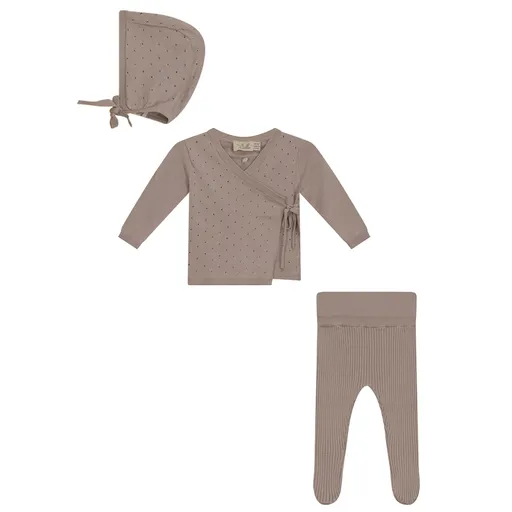 Bebe Bella Bloom Knitted Wrap Baby Set