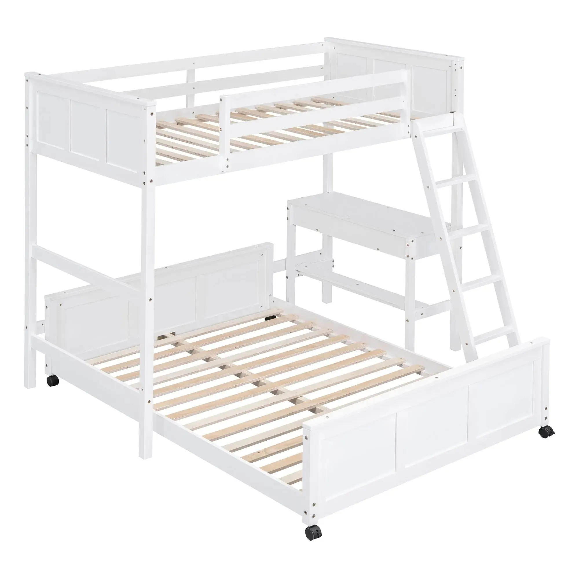 Bellemave® Bunk Bed with Desk