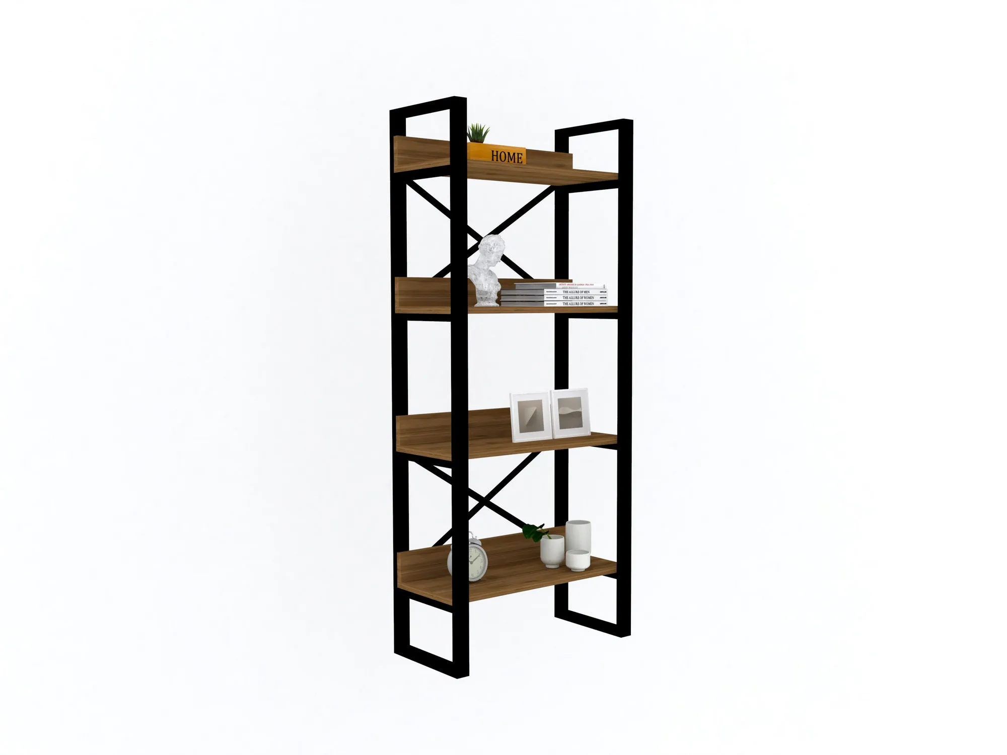 Bookshelf Adisa - Walnut