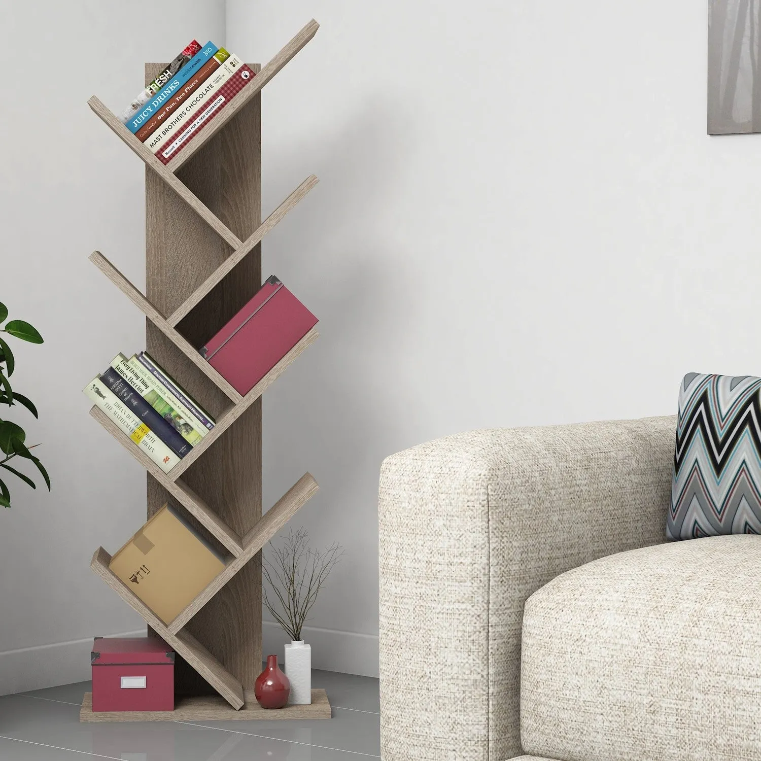 Bookshelf Hitit - Walnut