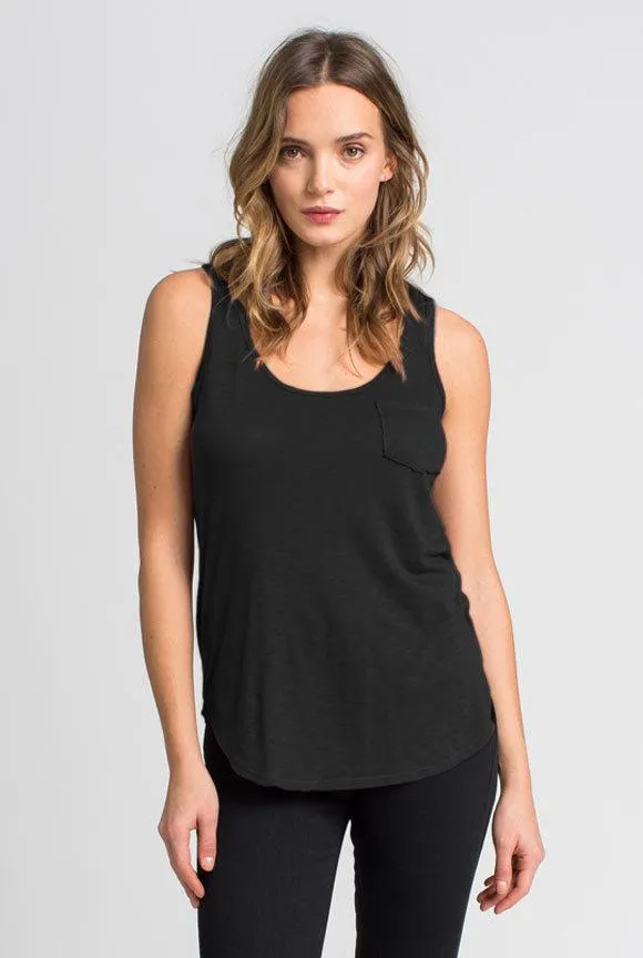 Boyfriend Tank - Black