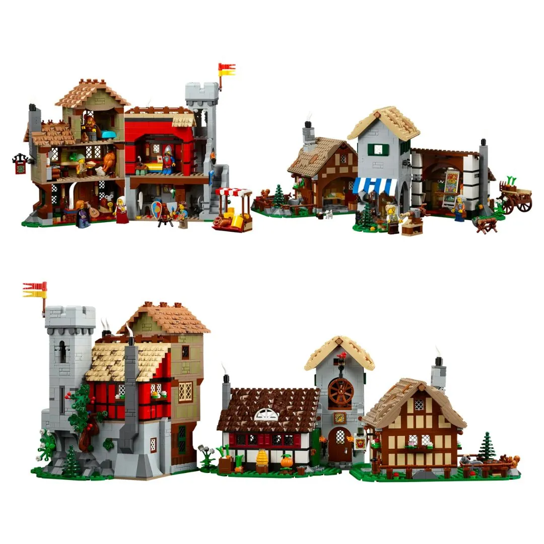 City Medieval Town Square by Lego