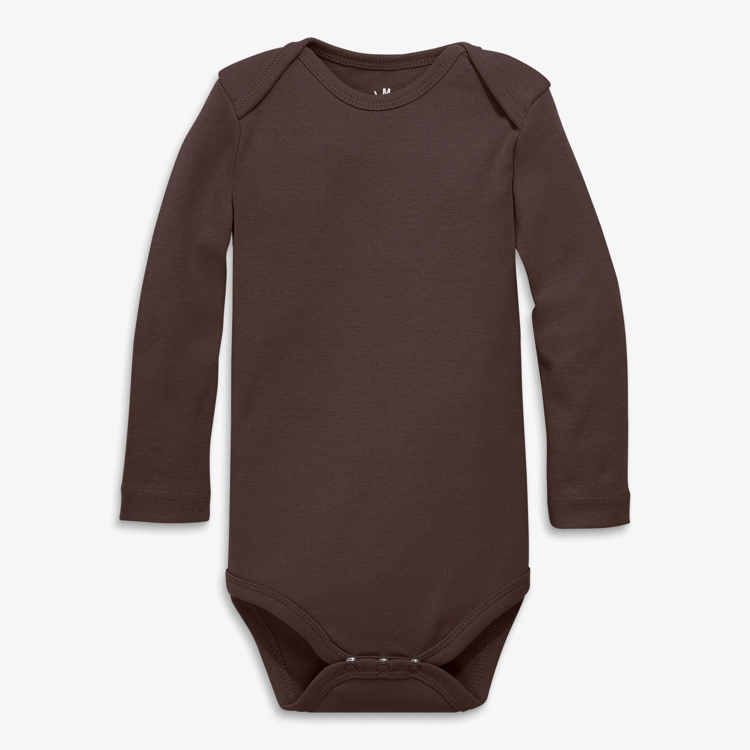 Clearance the organic long sleeve babysuit in seasonal colors