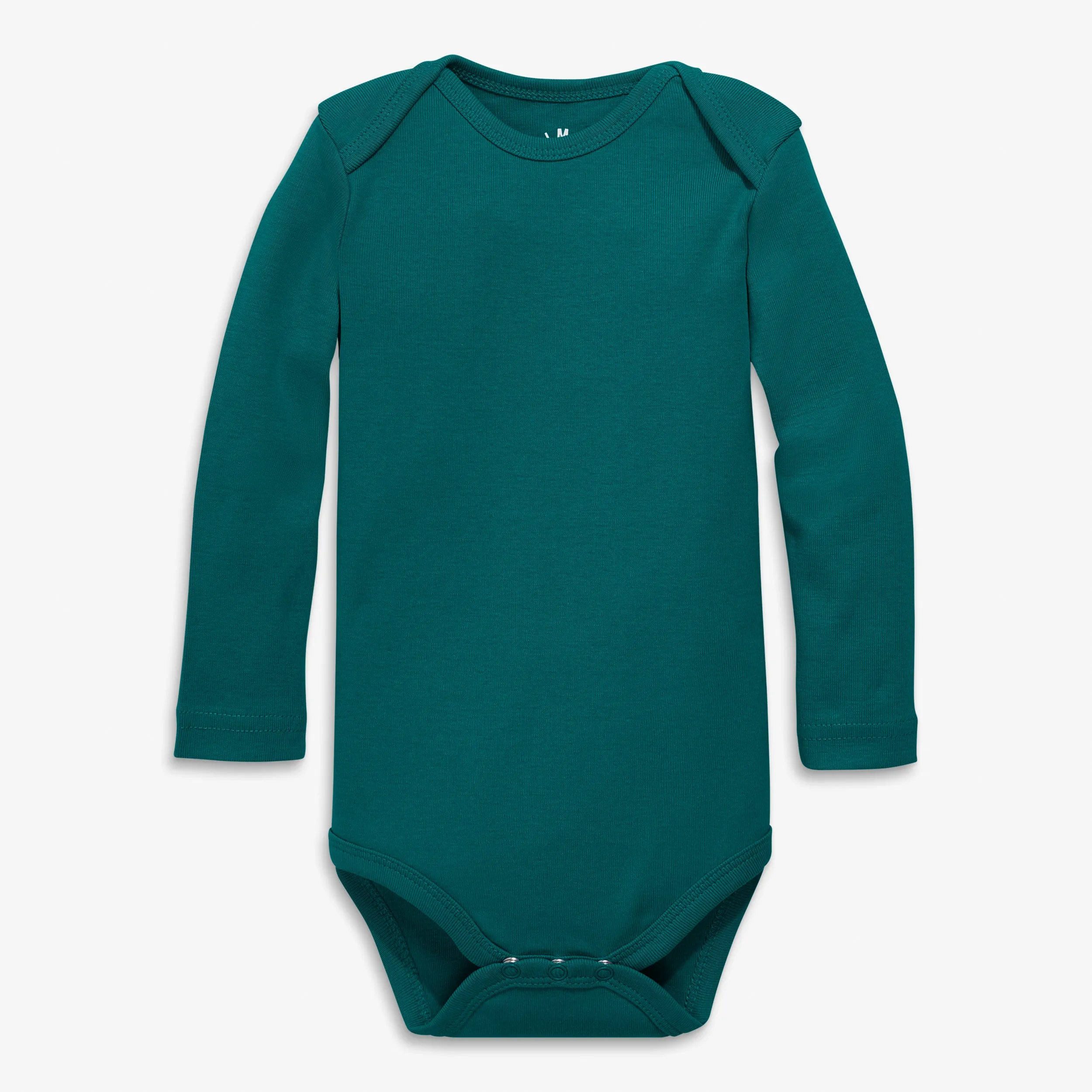 Clearance the organic long sleeve babysuit in seasonal colors