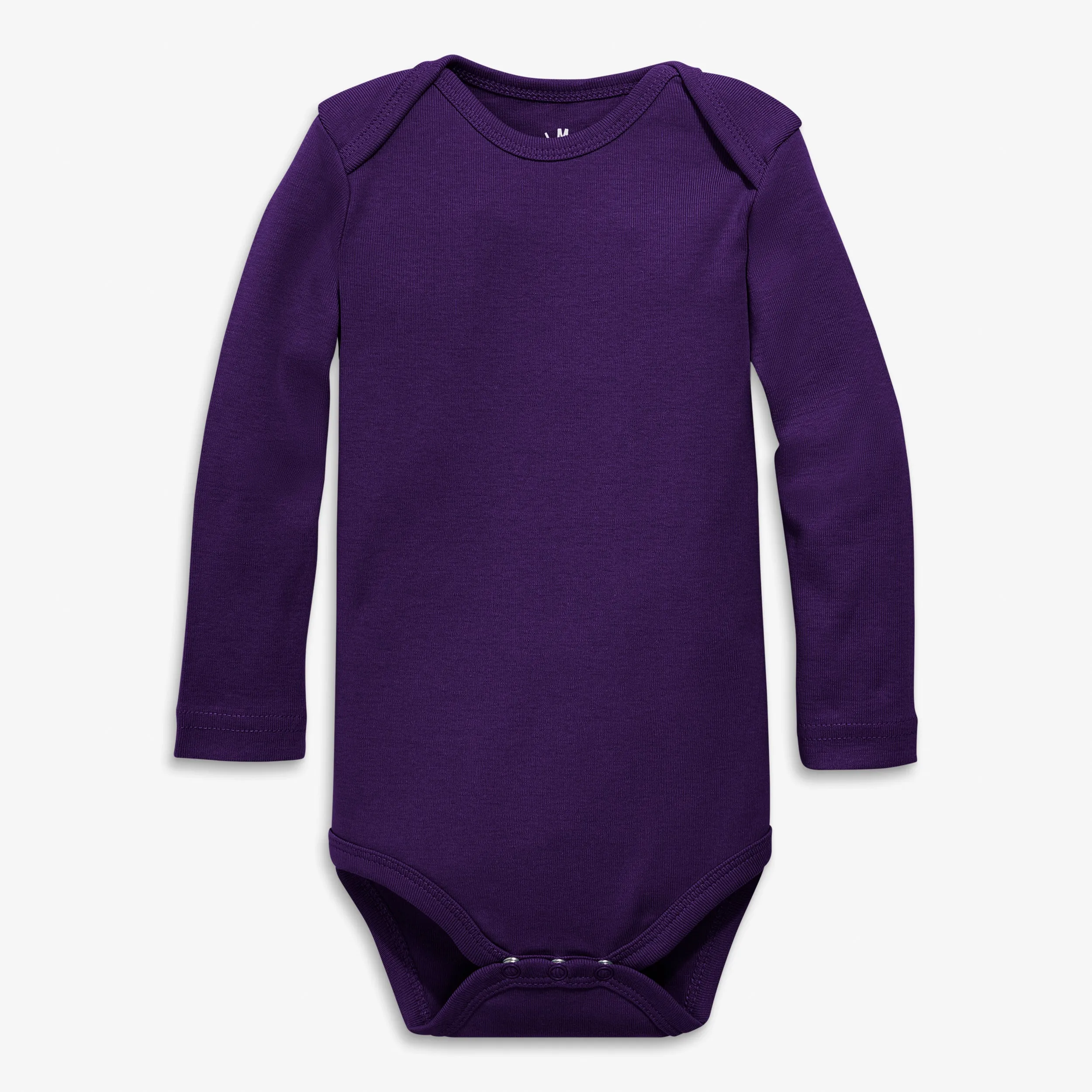 Clearance the organic long sleeve babysuit in seasonal colors