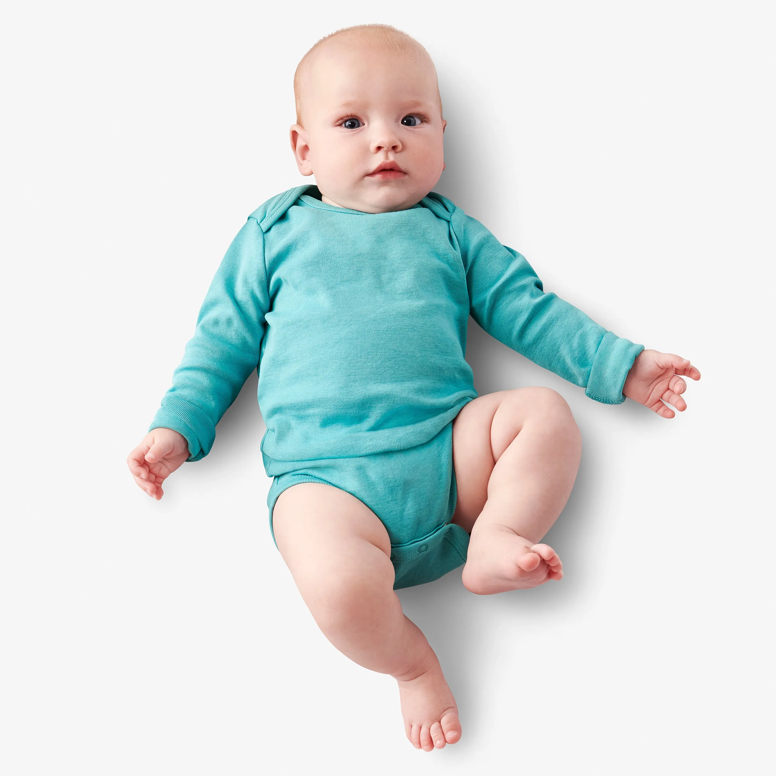 Clearance the organic long sleeve babysuit