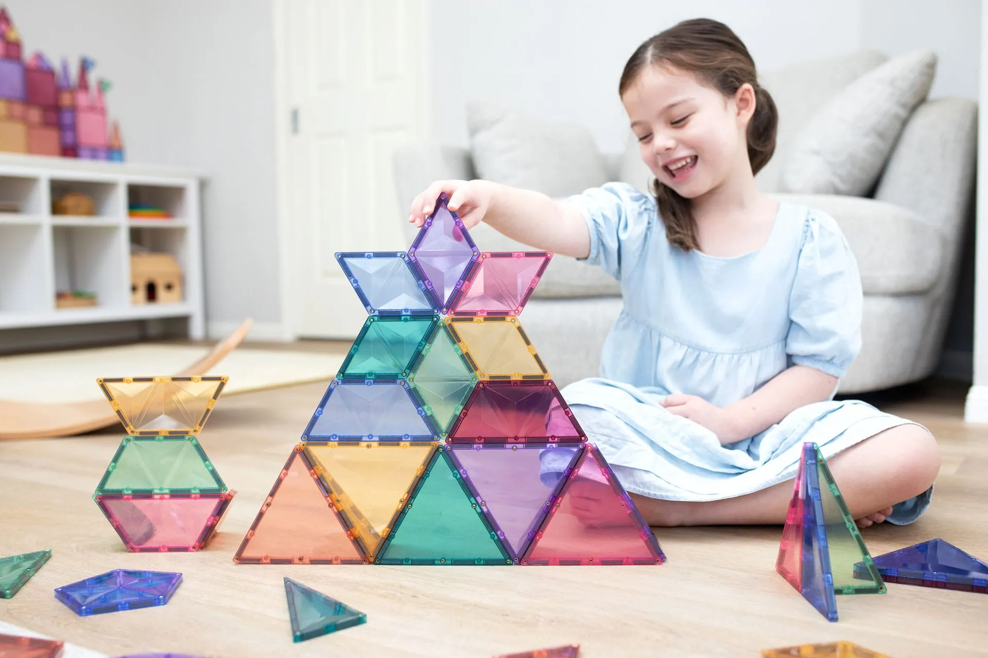 Connetix ''48 Piece Pastel Shape Expansion Pack, EU''