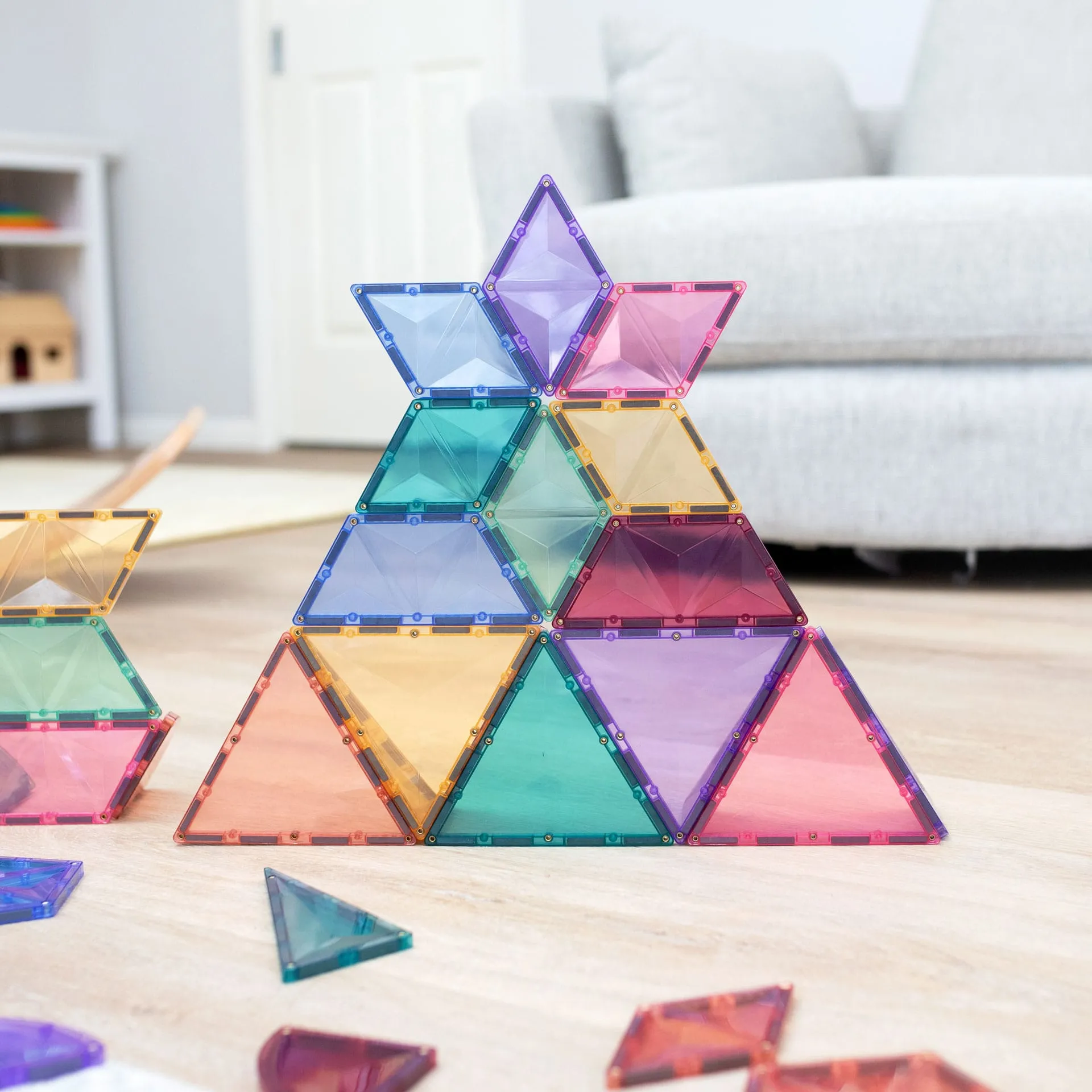 Connetix ''48 Piece Pastel Shape Expansion Pack, EU''