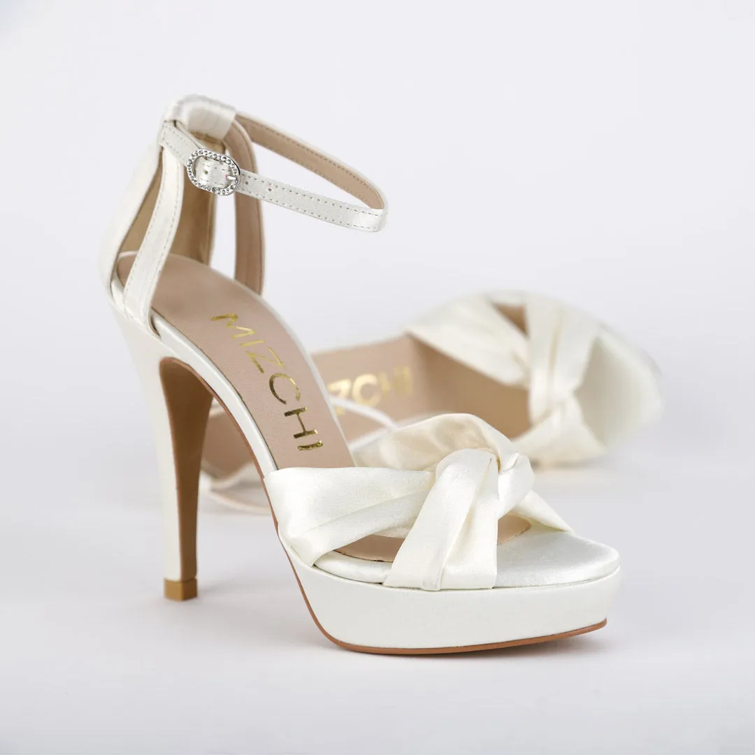 *Custom - CEREMONY - tailored circumfernce measure on straps   9/2cm platform