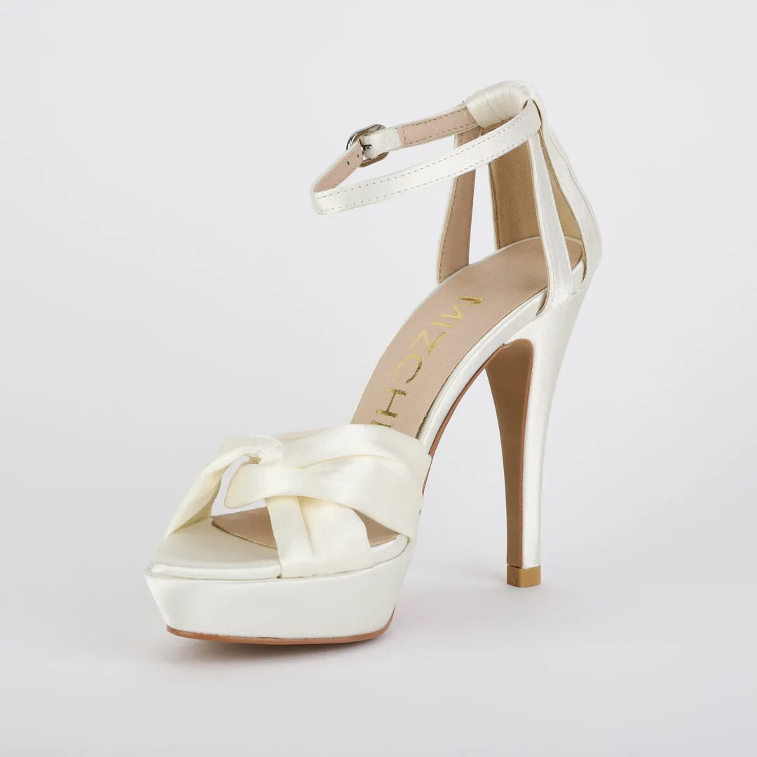 *Custom - CEREMONY - tailored circumfernce measure on straps   9/2cm platform