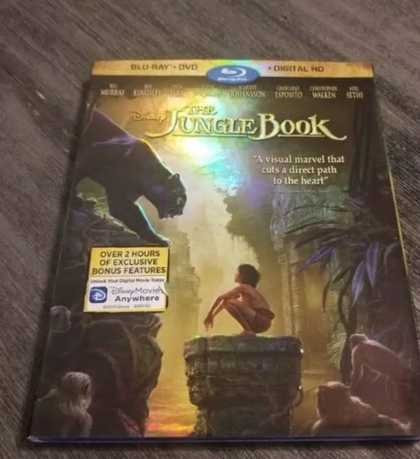 Disney The Jungle Book Blu-ray DVD