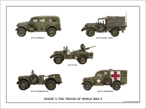 Dodge 3/4 Ton Trucks of World War II