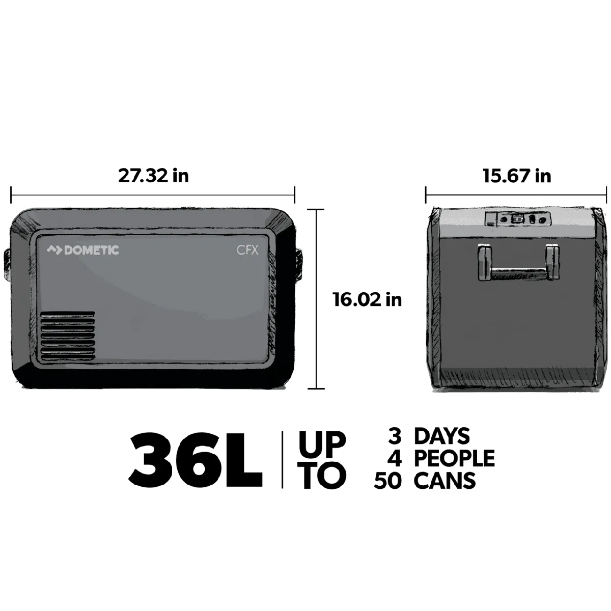 Dometic CFX3 35 Powered Cooler