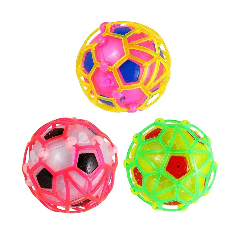 Electric Dancing Singing Bouncing Ball Colorful Socer Toy for Kids Christmas Gift Colorful Electric Flashing Toy