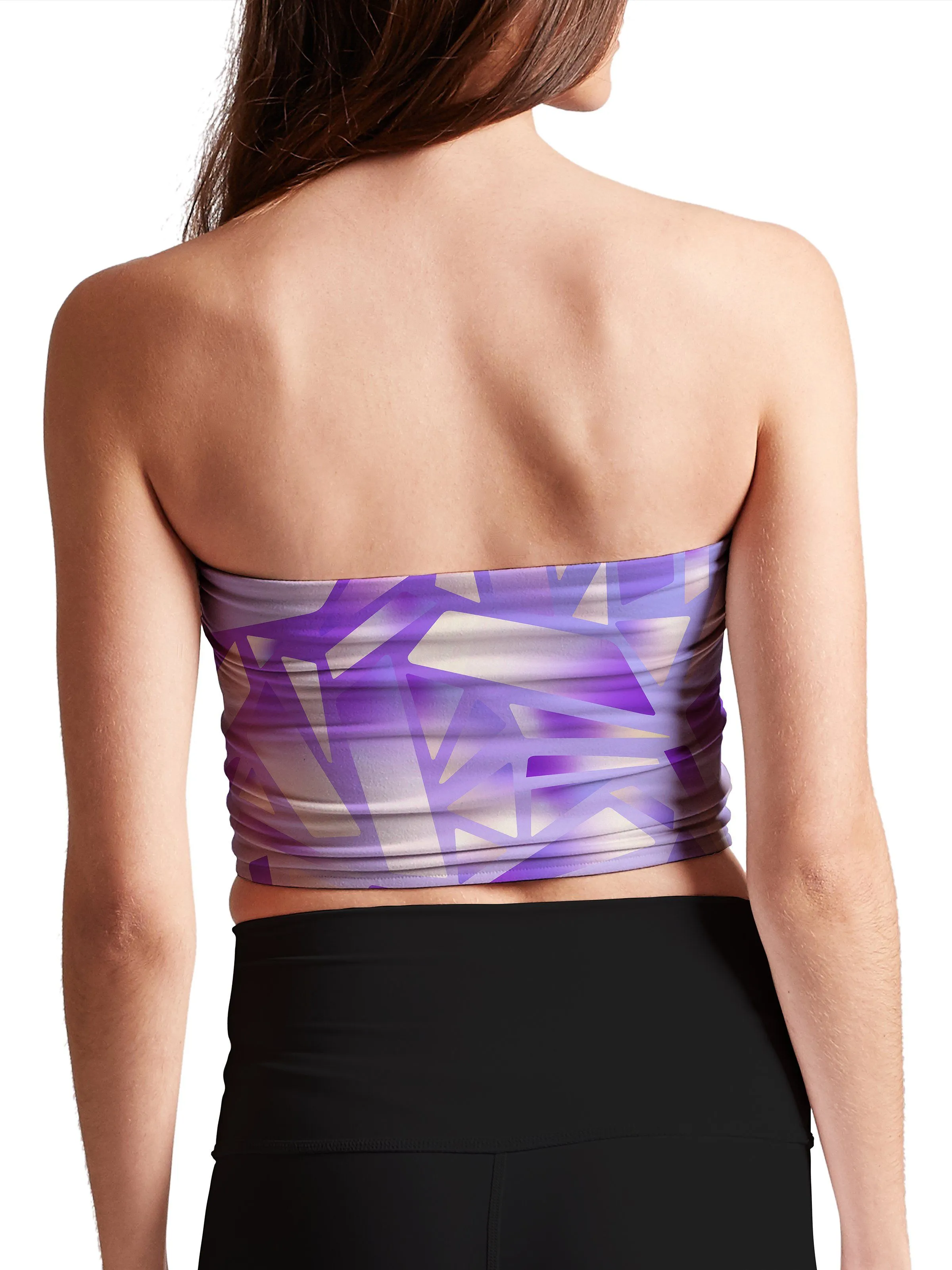 Electric Stained Glass (Purple Ice) Tube Top