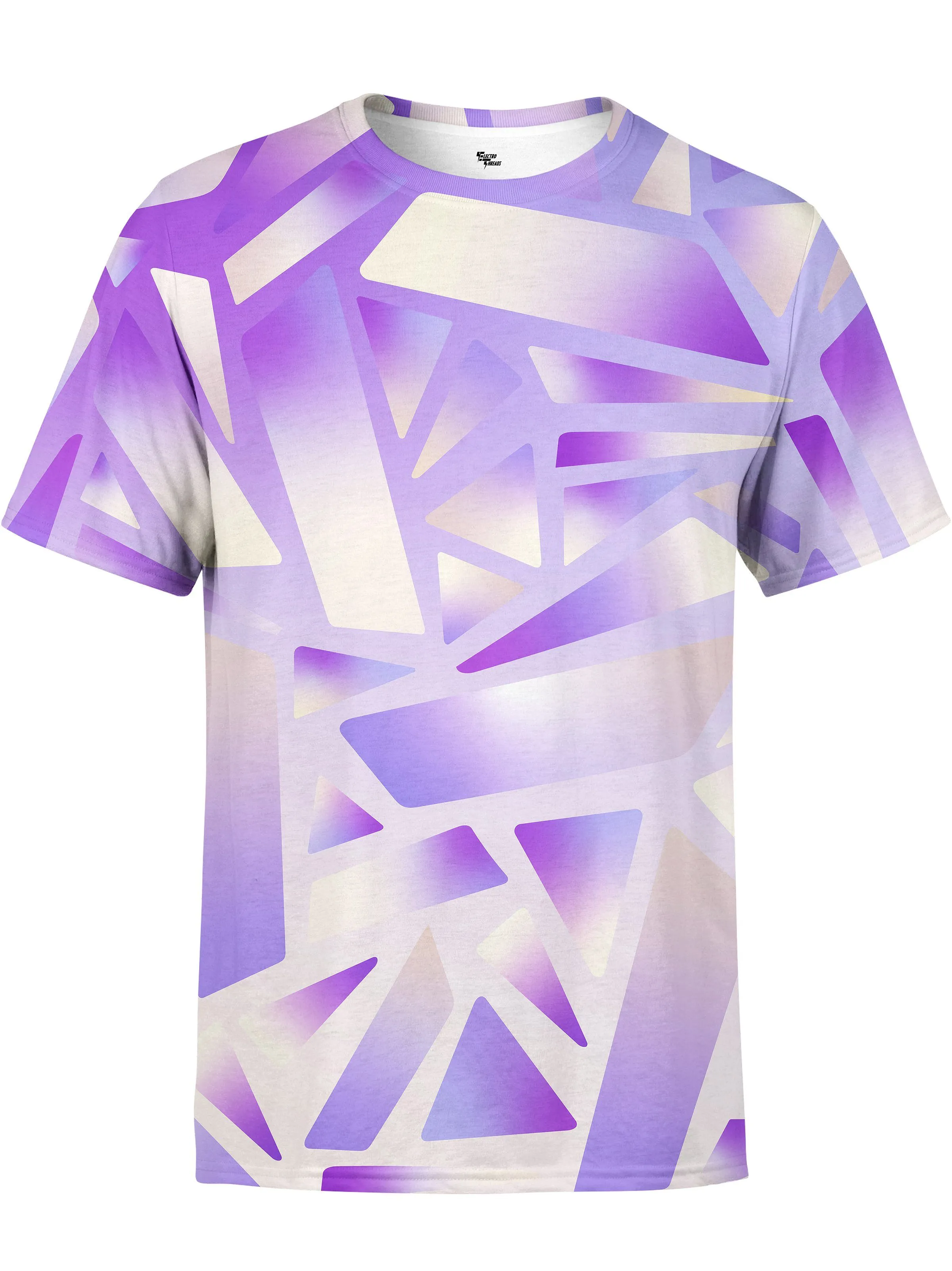 Electric Stained Glass (Purple Ice) Unisex Crew