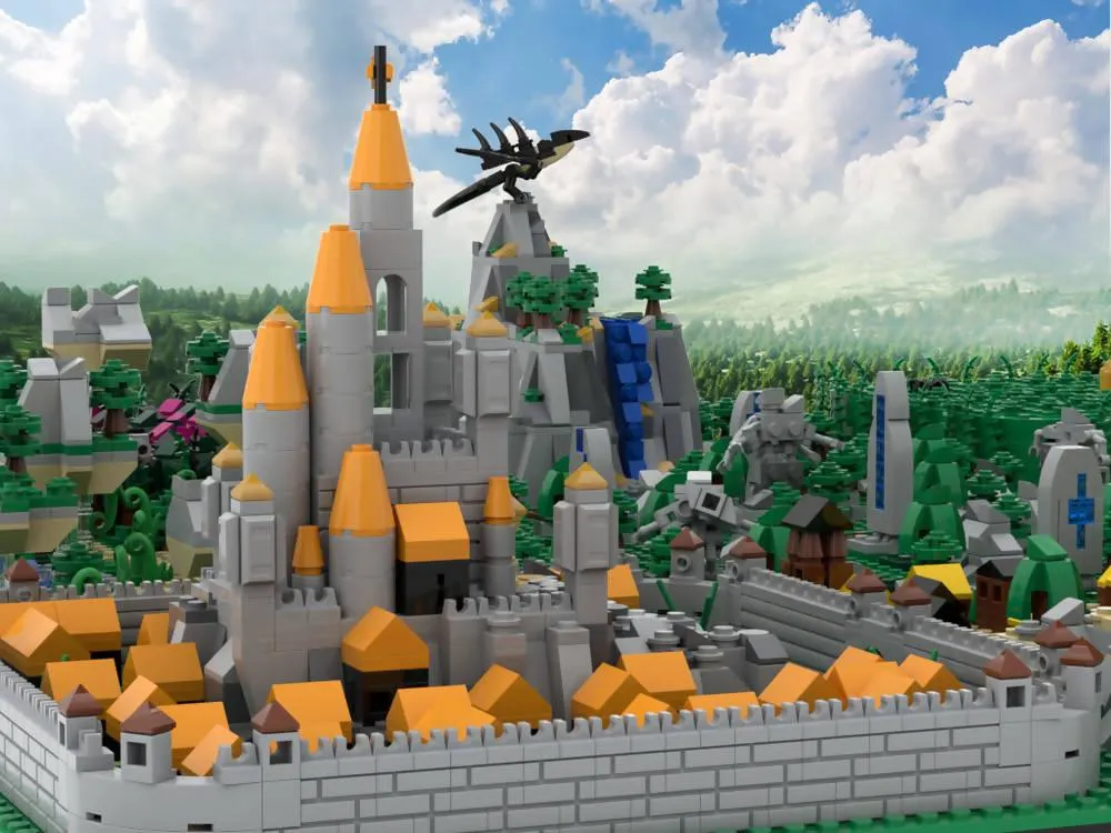 Fantasy World | Build from 9 MOCs