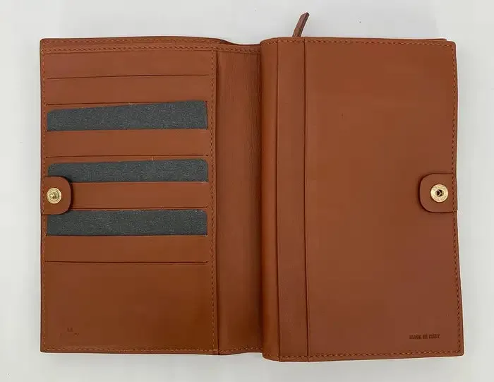 Fendi Tan Lizard Wallet