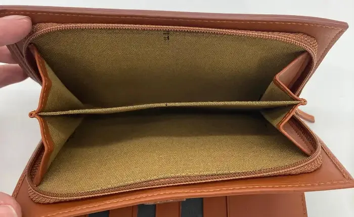 Fendi Tan Lizard Wallet