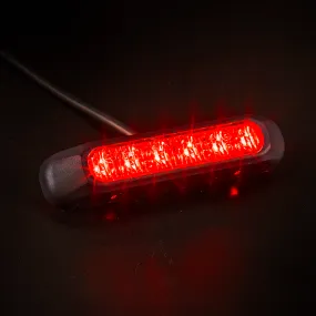 Fristom Dark Smoked Lens LED Strobe Light / Red