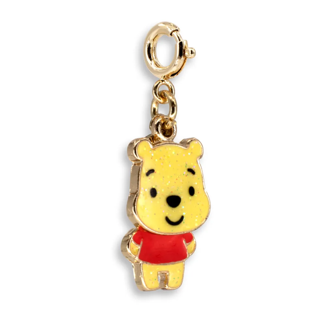 Gold Swivel Pooh Charm