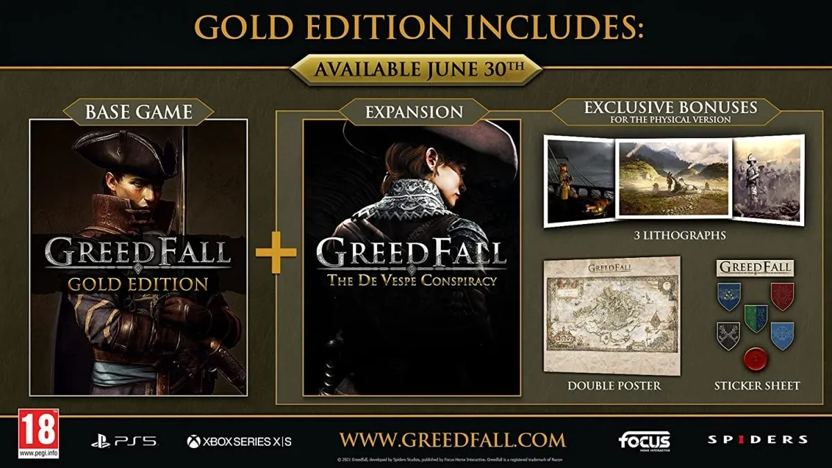 Greedfall: Gold Edition (PS5)