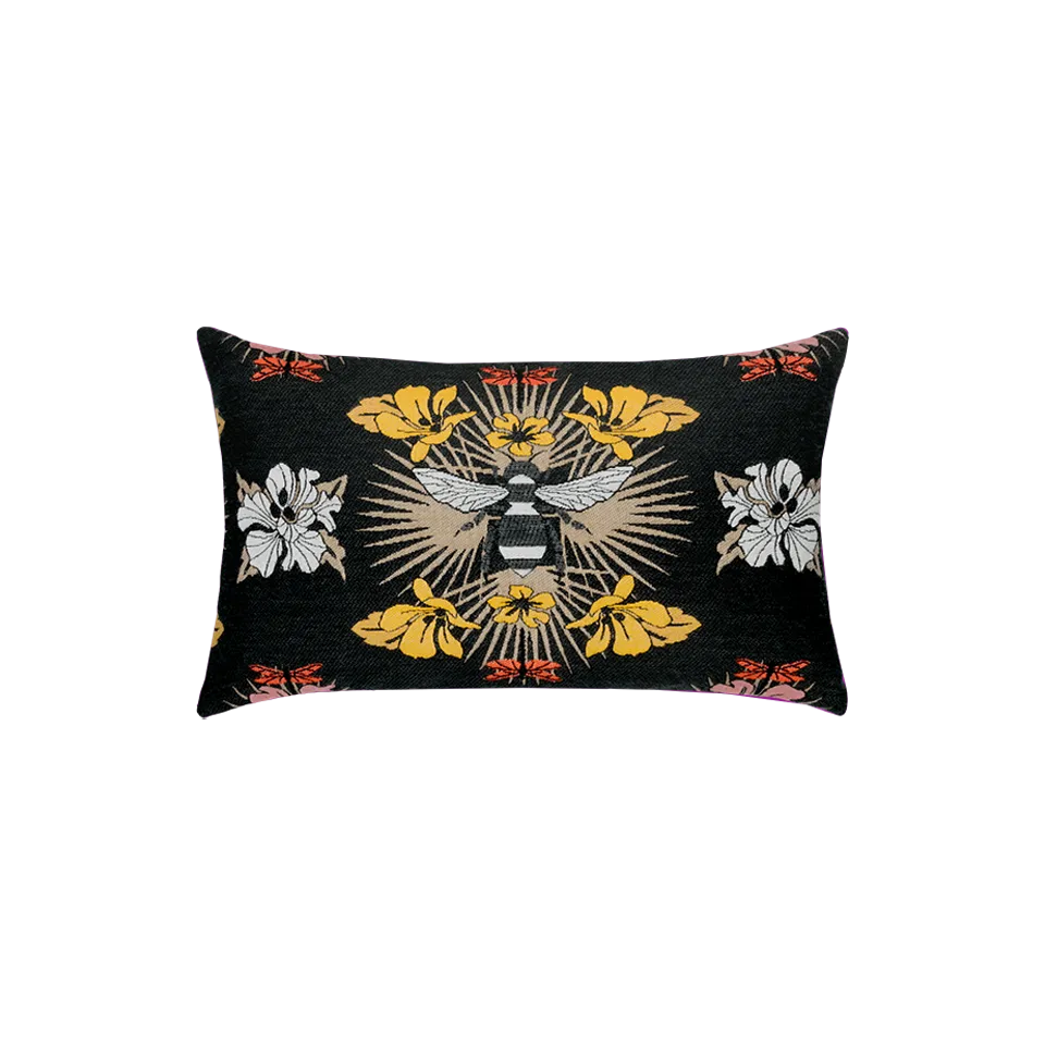 HONEY BEE LUMBAR PILLOW