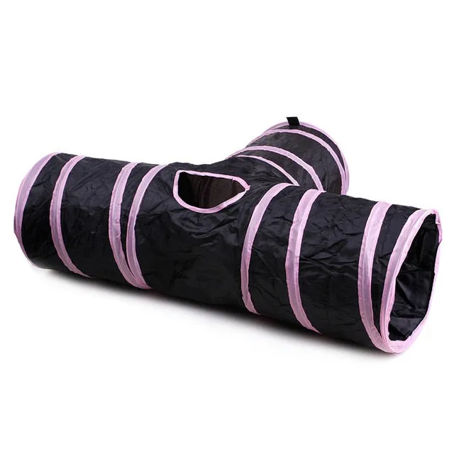 Indoor Collapsible Pet Plastic tube for Cats That Provide Hours of Exercise For Your Cats