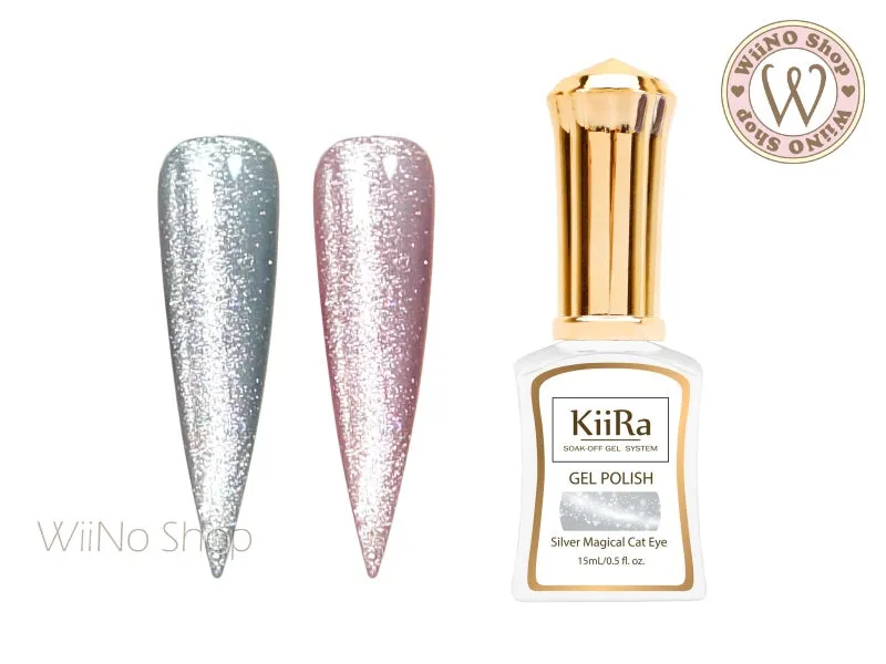 KiiRa Silver Magical Cat Eye Gel Polish