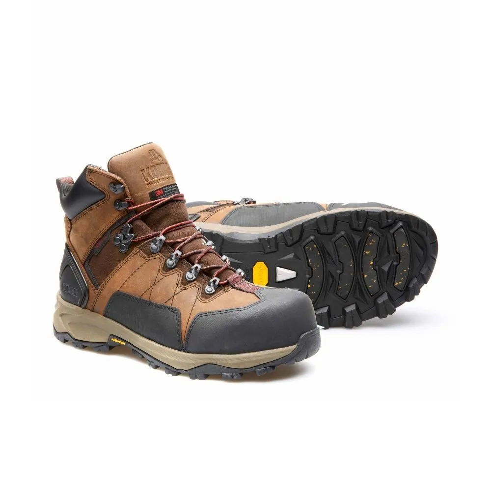 Kodiak Ice Conqueror Men's 6" Composite Toe Work Boot with Vibram® Arctic Grip® KD0A4TCVDBX