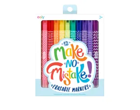 Make No Mistake Erasable Markers - Set of 12