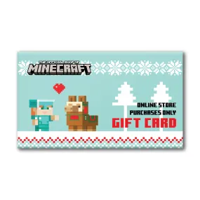 Minecraft Shop Holiday eGift Card