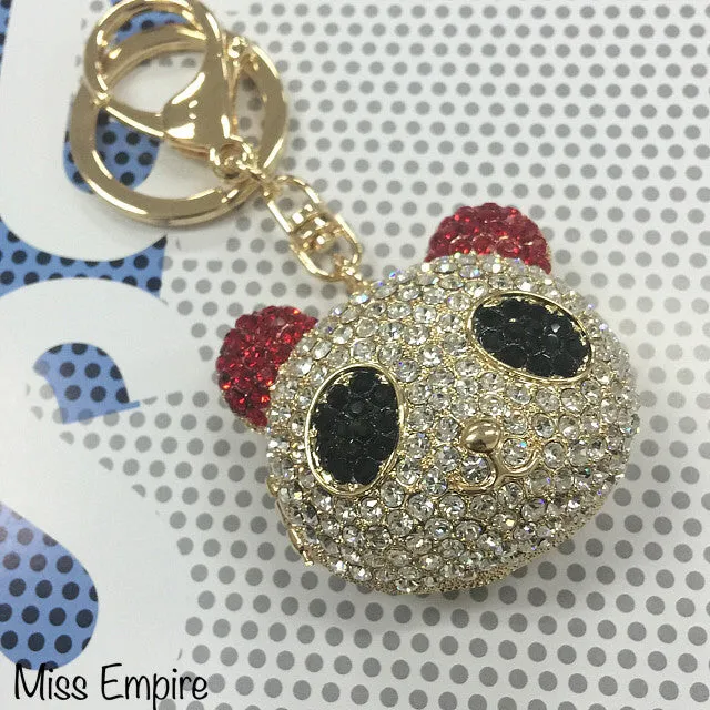 Panda Face Bag Charm