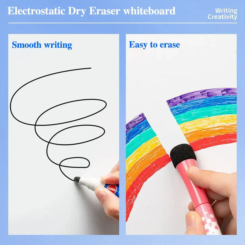 Premium Whiteboard Wall Sticker - Static Cling