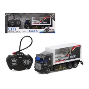 Radio-controlled Truck Emergency Rescue Black