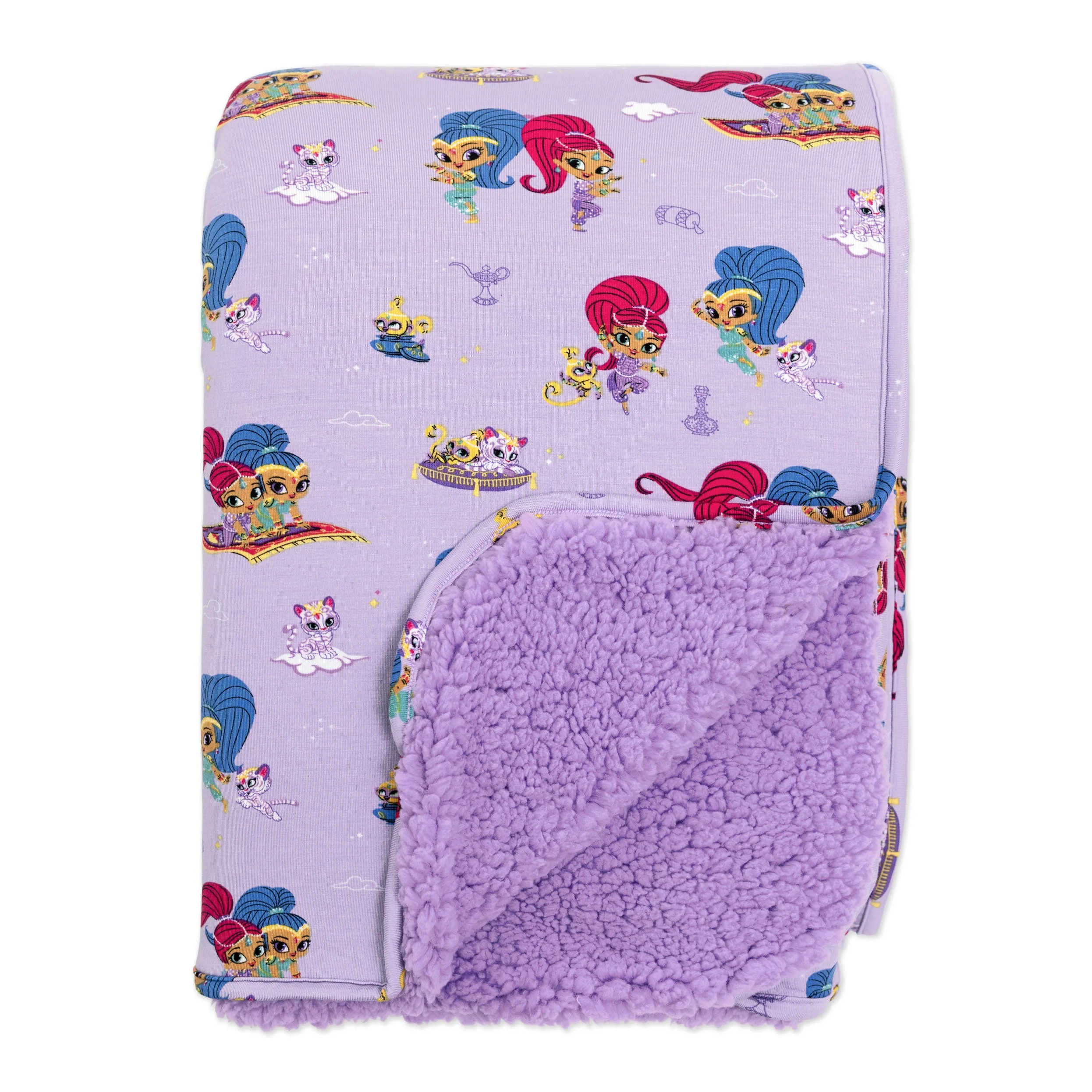 Shimmer and Shine Bamboo Sherpa Blanket