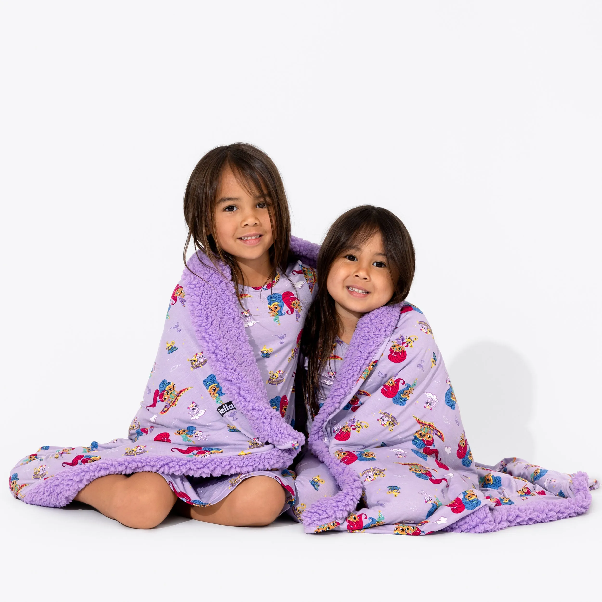 Shimmer and Shine Bamboo Sherpa Blanket