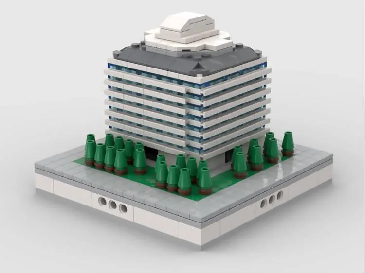 Skyscraper Modular City | build from 14 MOCs