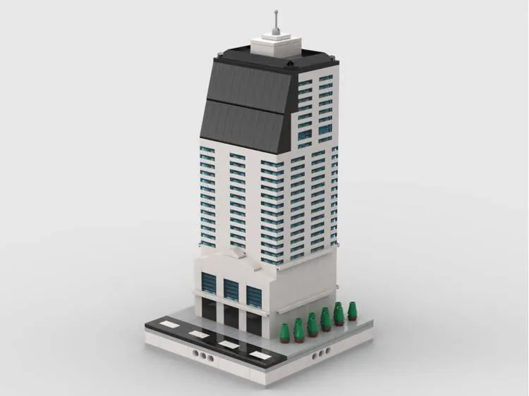 Skyscraper Modular City | build from 14 MOCs