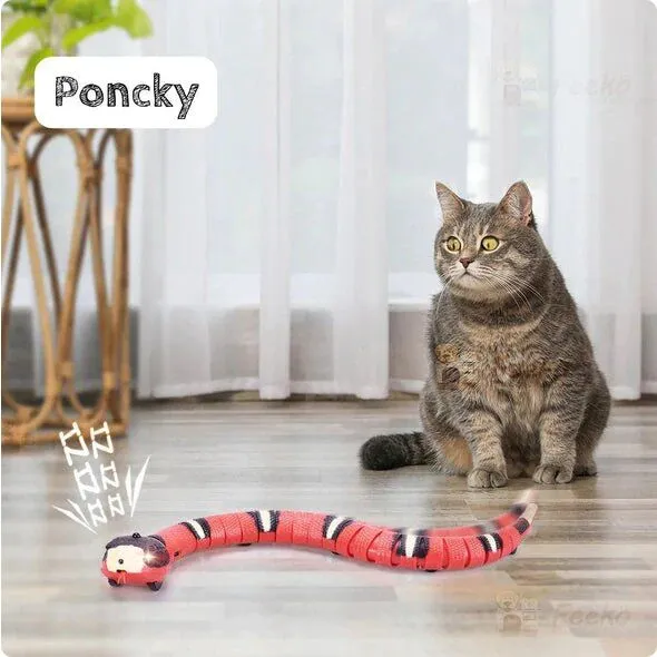 Smart Sensor Interactive Snake Toy For Cats